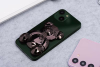 Lipīgs tālruņa statīvs BEAR - melns