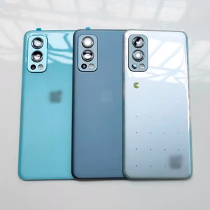 Aizmugures vāciņš saderīgs ar OnePlus Nord 2 / Gray Sierra / (ar kameras objektīvu) HQ
