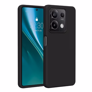 Etteri silikona apvalks viedtālrunim Xiaomi Redmi Note 13 5G melns