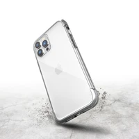 Raptic X-Doria Air viedtālruņa apvalks iPhone 14 Pro Max bruņots sudraba