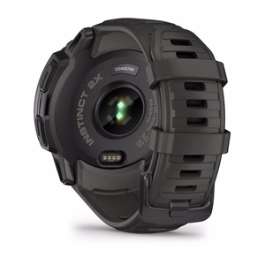 Garmin Instinct 2X Solar digitālais GPS viedpulkstenis, 2,79 cm (1,1"), MIP, 50 mm, 176 × 176 pikseļi, skārienekrāns, grafīta krāsa, satelīta GPS