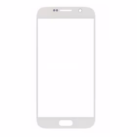 Outer Screen Glass Saderīgs ar Samsung G920 S6 Balts HQ