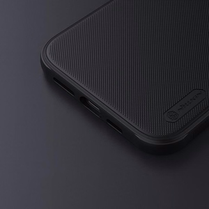 Nillkin Super Frosted Shield Pro vāciņš ierīcei Apple iPhone 12 Pro Max, sarkans