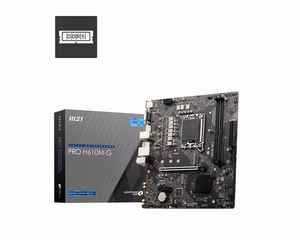 MSI PRO H610M-G mātesplate Intel H610 LGA 1700 micro ATX