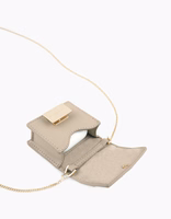 Ideal of Sweden Braided Mini AirPods somiņa Light Camel