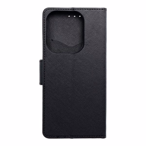FANCY grāmatas apvalks XIAOMI Redmi 15c melns
