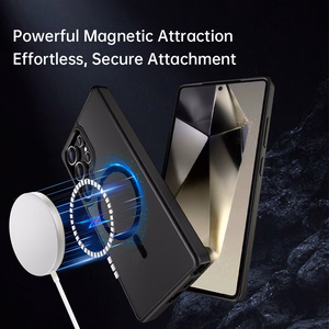 Rock Guard Touch Matte Series Magnetic Case for Samsung Galaxy S25 grey