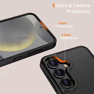 Чехол Tech-Protect MagMat для Samsung Galaxy S25 Edge - матовый чёрный