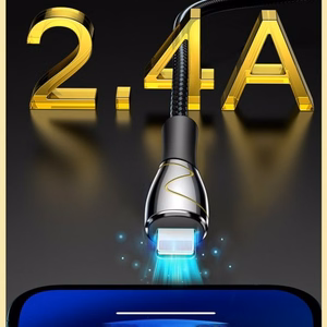 USB kabelis Joyroom Mermaid Series melns Type-C 120cm (līdz 5A)