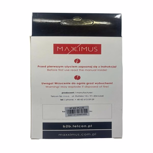 Baterija MAXXIMUS IPHONE 6S PLUS 2750 mAh