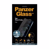 PanzerGlass Standarta Super+ antibakteriālais privātuma temperētais stikls iPhone 12 Pro Max