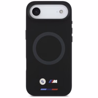 BMW M Silicon Logo MagSafe Maciņš for iPhone Air - melns
