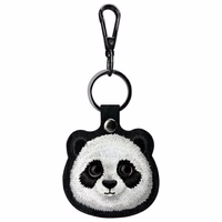 Nimmy Big Eyed Pet 2.0 Panda 3-in-1 Viedtālruņa apvalks + maks + sekošanas ierīces korpuss - melns