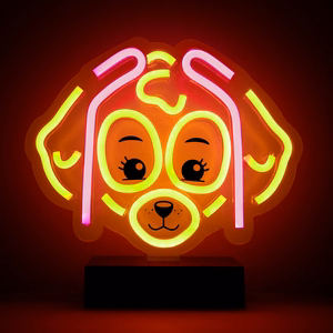 Неоновый LED-светильник на подставке Paw Patrol - Skye OW-120546
