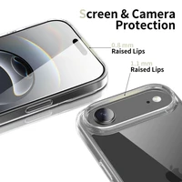 Tech-Protect FlexAir hibridais apvalks iPhone 17 Air - skaidrs