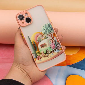 Ultra Trendy viedtālruņa apvalks iPhone 14 6,1" Travel rozā