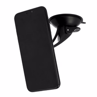 Automašīnas turētājs - TXR - MAGNĒTISKAIS / 2 stiprinājumi: uz stikla un gaisa ventilācijas / ar pelēku rāmi