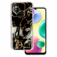 Trend viedtālruņa apvalks Xiaomi Redmi 10A dizains 1 melns