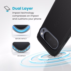 Speck ImpactHero Slim vāciņš ierīcei Google Pixel 10 / 10 Pro, melns