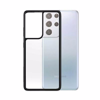 PanzerGlass ClearCase Samsung S21 Ultra G998 melns/melns