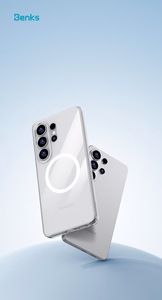 Benks Magnetic Crystal Maciņš (A050) for Samsung Galaxy S26 Ultra caurspīdīgs