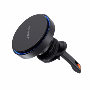 Auto lādētāja turētājs Choetech T205-F MagSafe 15W MagSafe 15W melns