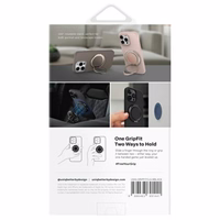 Uniq Gripfit 360 magnētiskais turētājs ar statīvu - melns / nakts melns