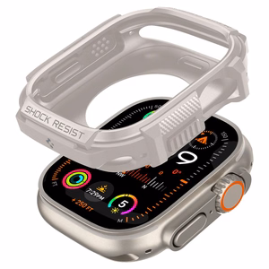 Spigen Rugged Armor apvalks Apple Watch Ultra 1 / 2 (49mm) - bēšs