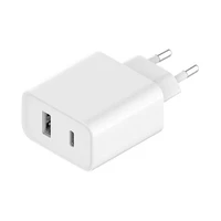 Xiaomi ceļojumu lādētājs Combo ātrais lādētājs USB-A / USB-C 33W PD balts (BHR4996GL)