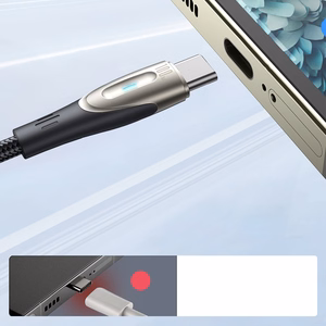 Joyroom Star-Light Series SA27-CC5 USB-C / USB-C kabelis 100W 1.2m - melns