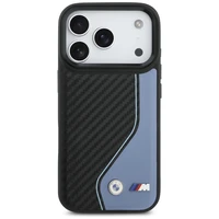 BMW M Carbon Logo Magnētiskais viedtālruņa apvalks iPhone 17 Pro - zils