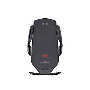 Maxlife turētājs automašīnas ventilācijas atverei MXCH-08 automātiskais ar bezvadu uzlādi melns 15W