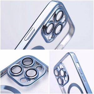 Maciņš Samsung A27 Electro Mag Cover saderīgs ar MagSafe zils