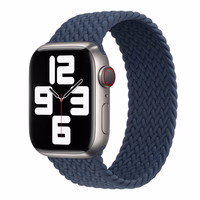 APPLE SIKSNIŅA APPLE WATCH ML6J3ZM/A PĪTS SOLO SIKSNIŅA 45MM SIZE 5 DZIĻŪDENS ZILS ORIĢINĀLĀ PLOMBA