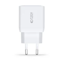 Tech-Protect C35W-2 lādētājs, 2x USB-C PD 35W - melns