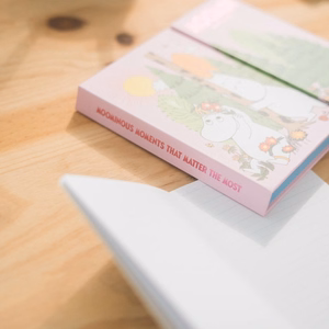 Moomins A4 nedēļas plānotājs ar līmlapiņām