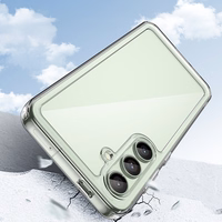 Kosmosa viedtālruņa apvalks ar gēla rāmi Samsung Galaxy S24 FE - caurspīdīgs