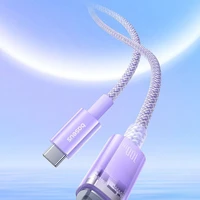 BASEUS kabelis Type-C uz Type-C PD 6A 100W Explorer Magnētiskais 1m P10319703221-01 / CB000043