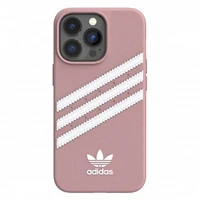 Adidas OR veidots viedtālruņa apvalks PU iPhone 13 Pro / iPhone 13 - rozā