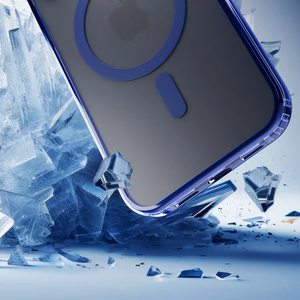 3mk Frosty MagCase Blue maciņš Apple iPhone 15 Pro - zils