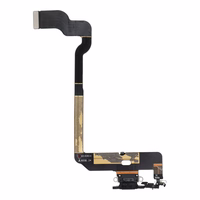 Uzlādes fleksis USB IPHONE XS melns (lietots)