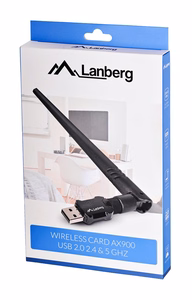 Lanberg NC-0900-WIE tīkla karte WLAN 600 Mbit/s