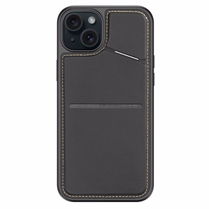 DUX DUCIS viedtālruņa apvalks RAFI II MAG ar statīvu saderīgs ar MagSafe IPHONE 15 Plus melns