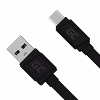 zaļš Cell KABGC03 USB cable 0.25 m USB A USB C melns