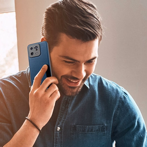 Dux Ducis Fino viedtālruņa apvalks Xiaomi 13 Pro ar silikona rāmi pelēks