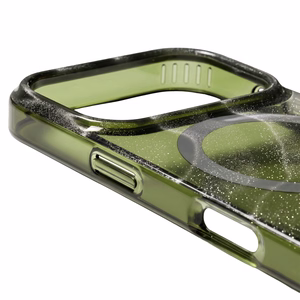 „Tecto Shield Desert Mag“ vāciņš modelim iPhone 14 Pro 6,1", tumši olīvzaļš
