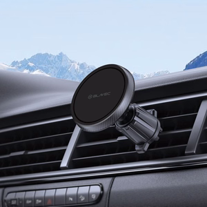 Blavec auto turētājs BH-23A magnētisks ventilācijas režģim (BH23-MAVA) melns