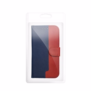 Flip case for iPhone 17 PRO / 18 PRO Split Book navy and red