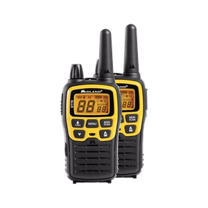 Rokas PMR radiostacijas MIDLAND XT70 koferī