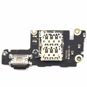 Charging Port Saderīgs ar Xiaomi Mi 10T 5G / 10T Pro 5G Ar Flex / Plata OEM